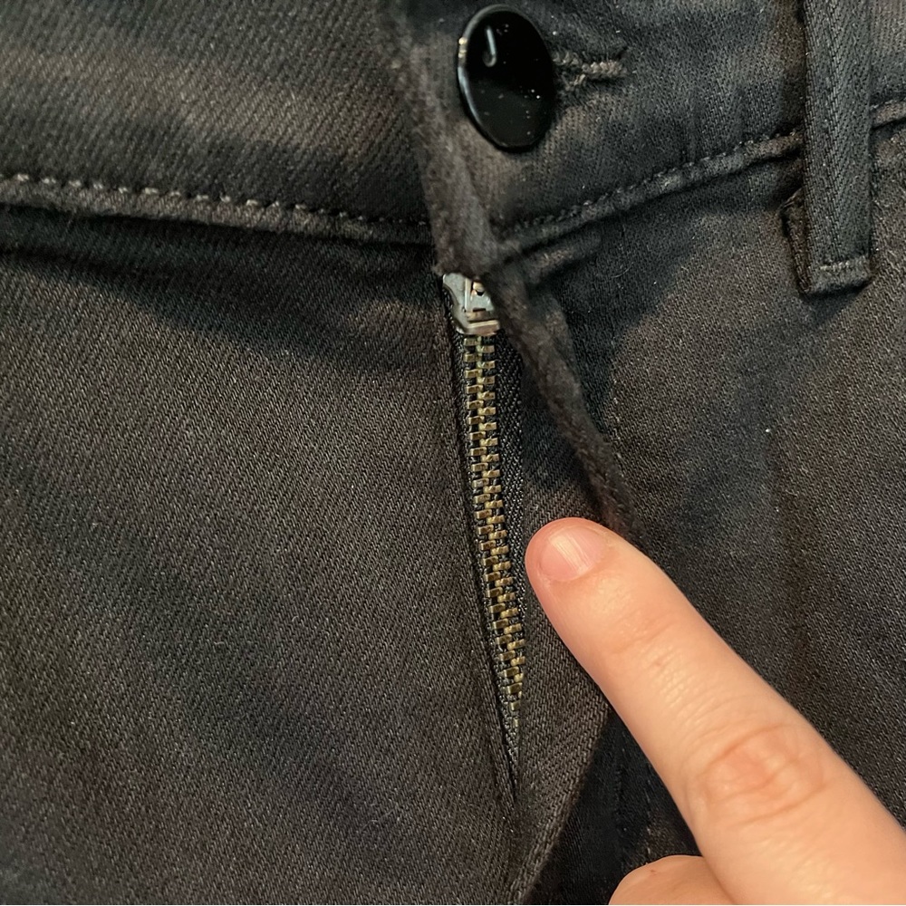 NWT J Brand 24” Maria High Rise Skinny Jeans in Seriously Black - Picture 11 of 12